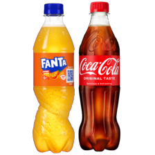 Fanta of Coca-Cola